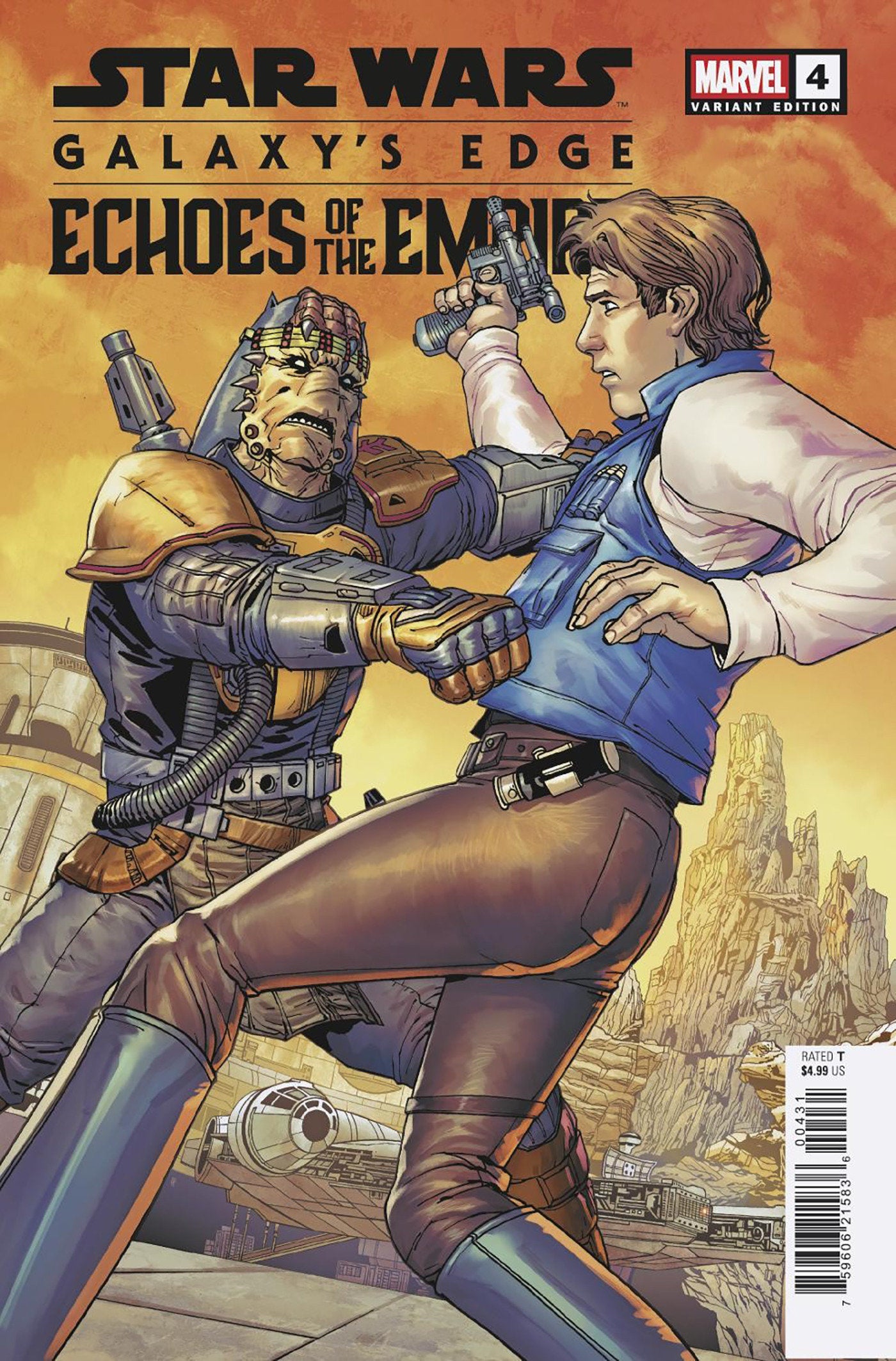 Star Wars: Galaxy's Edge Echoes Of The Empire #4 Giuseppe Camuncoli Variant